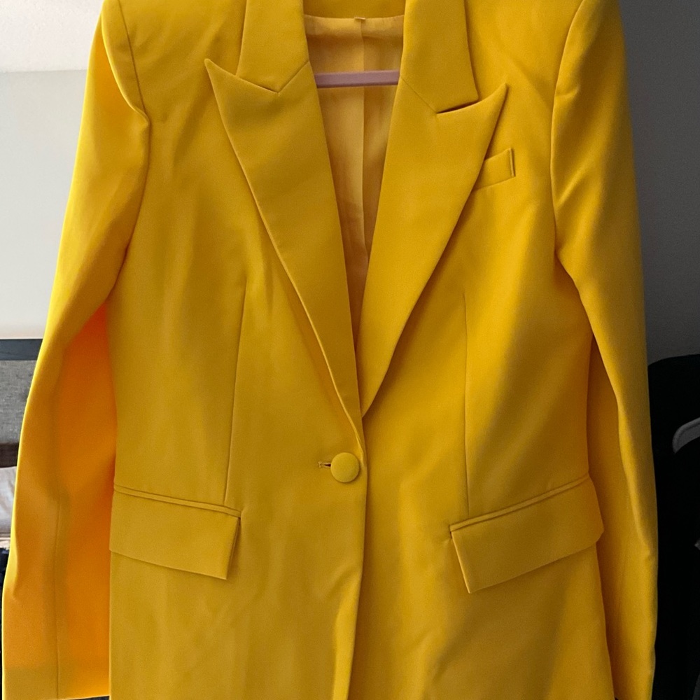 Women Yellow Suit